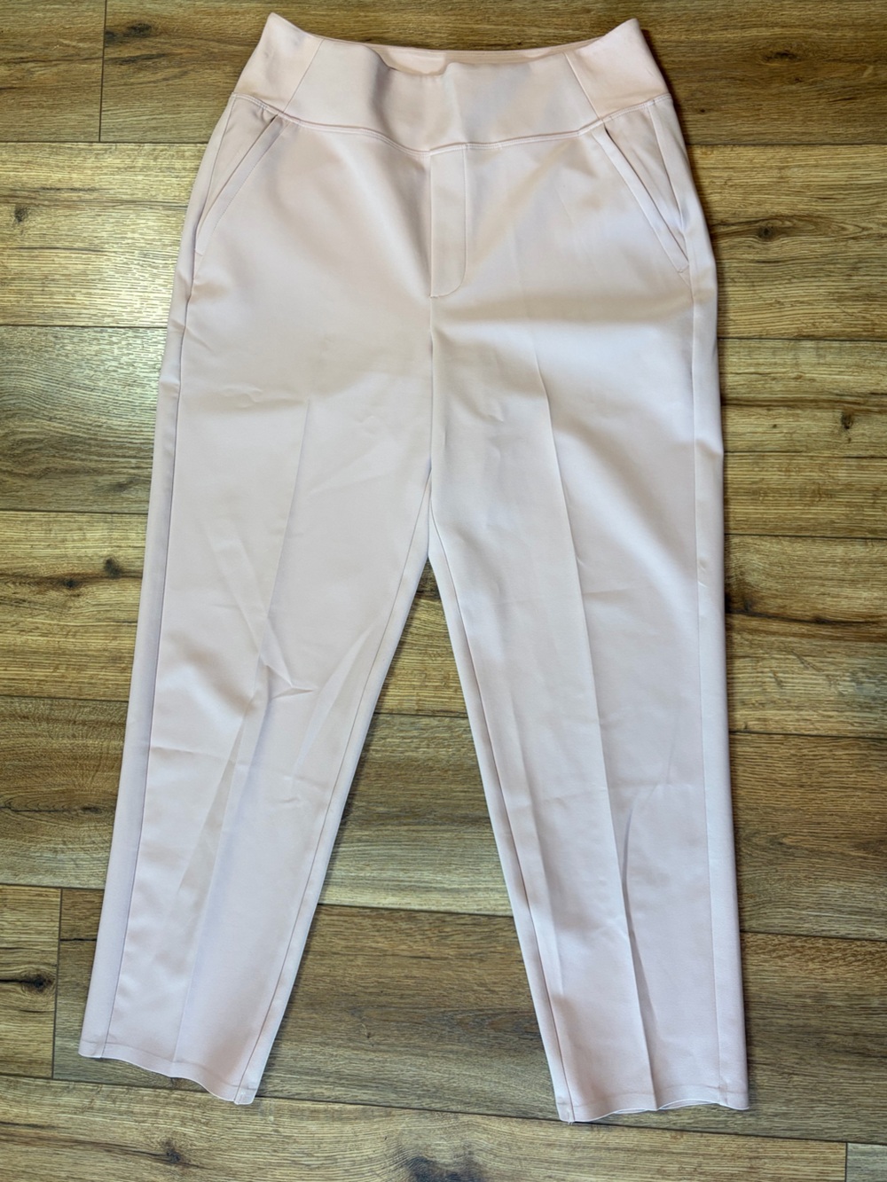 Athleta Endless High Rise structured athletic athleisure Balletcore blush Pants - Picture 3 of 12